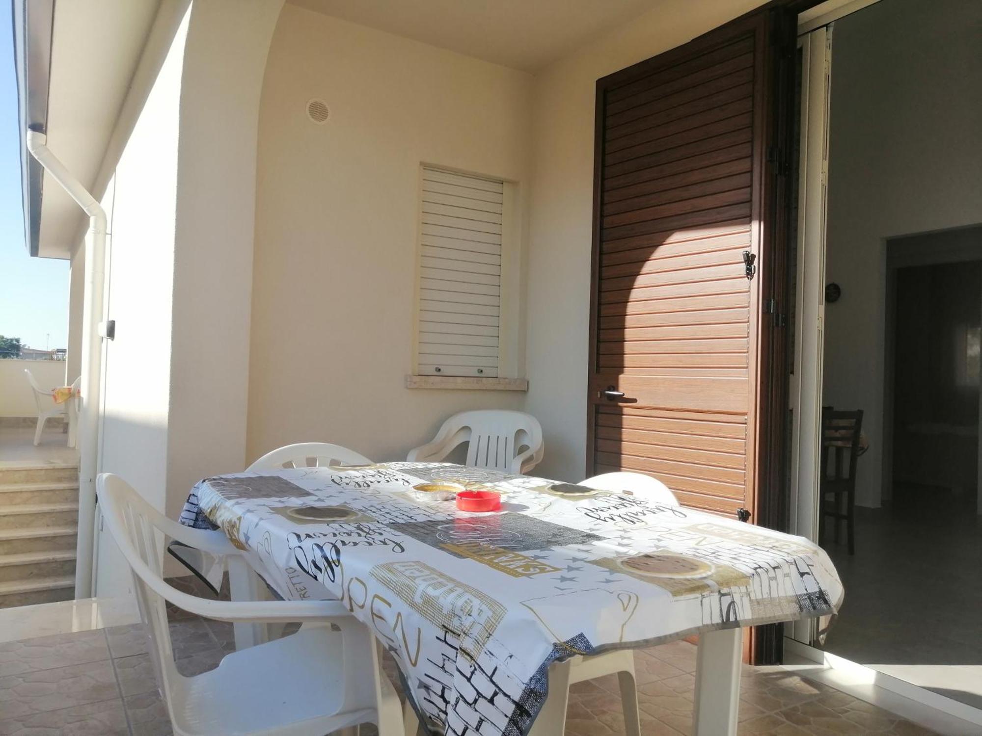 Residence Mare Azzurro Balestrate Bagian luar foto