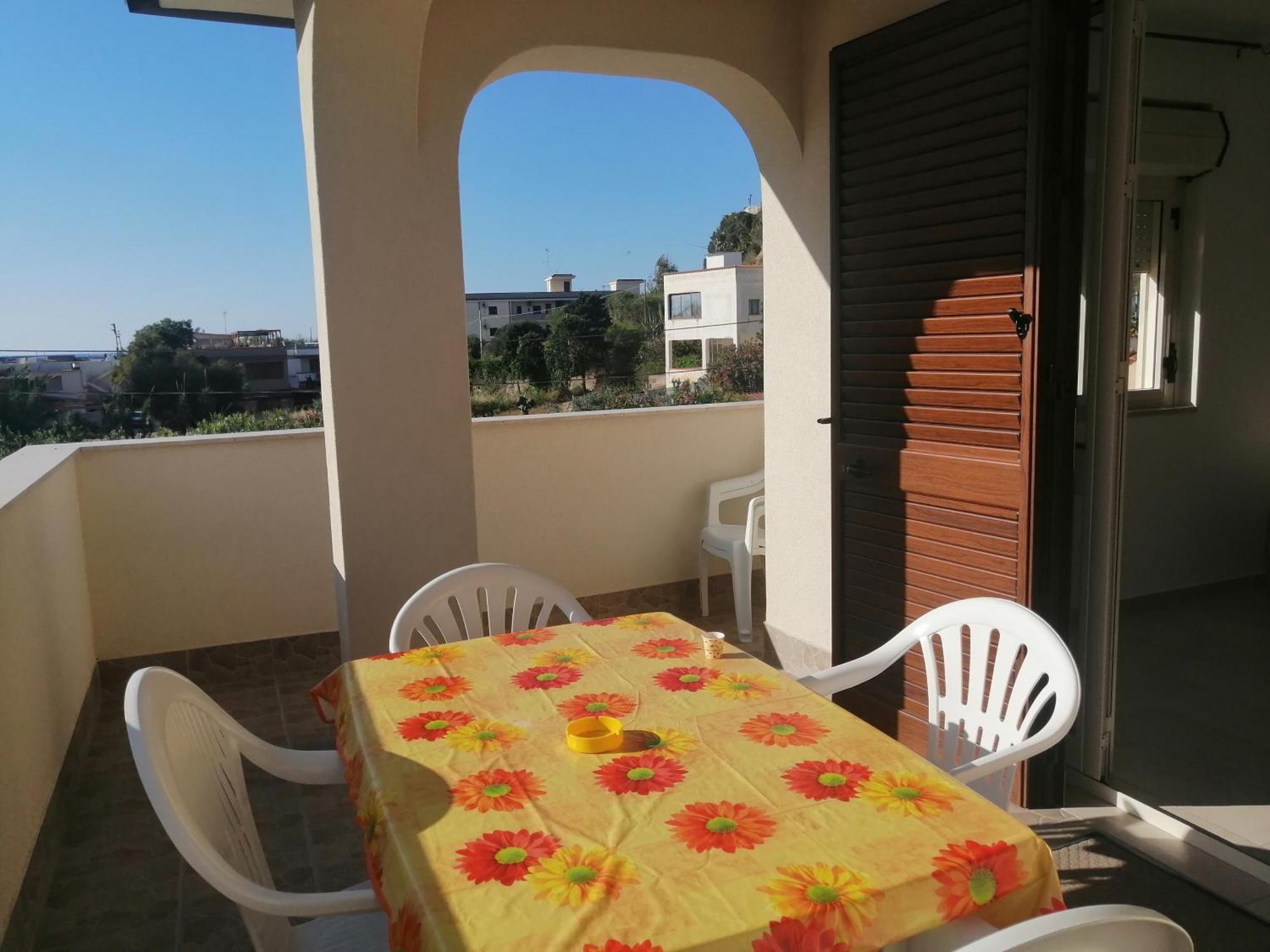 Residence Mare Azzurro Balestrate Bagian luar foto