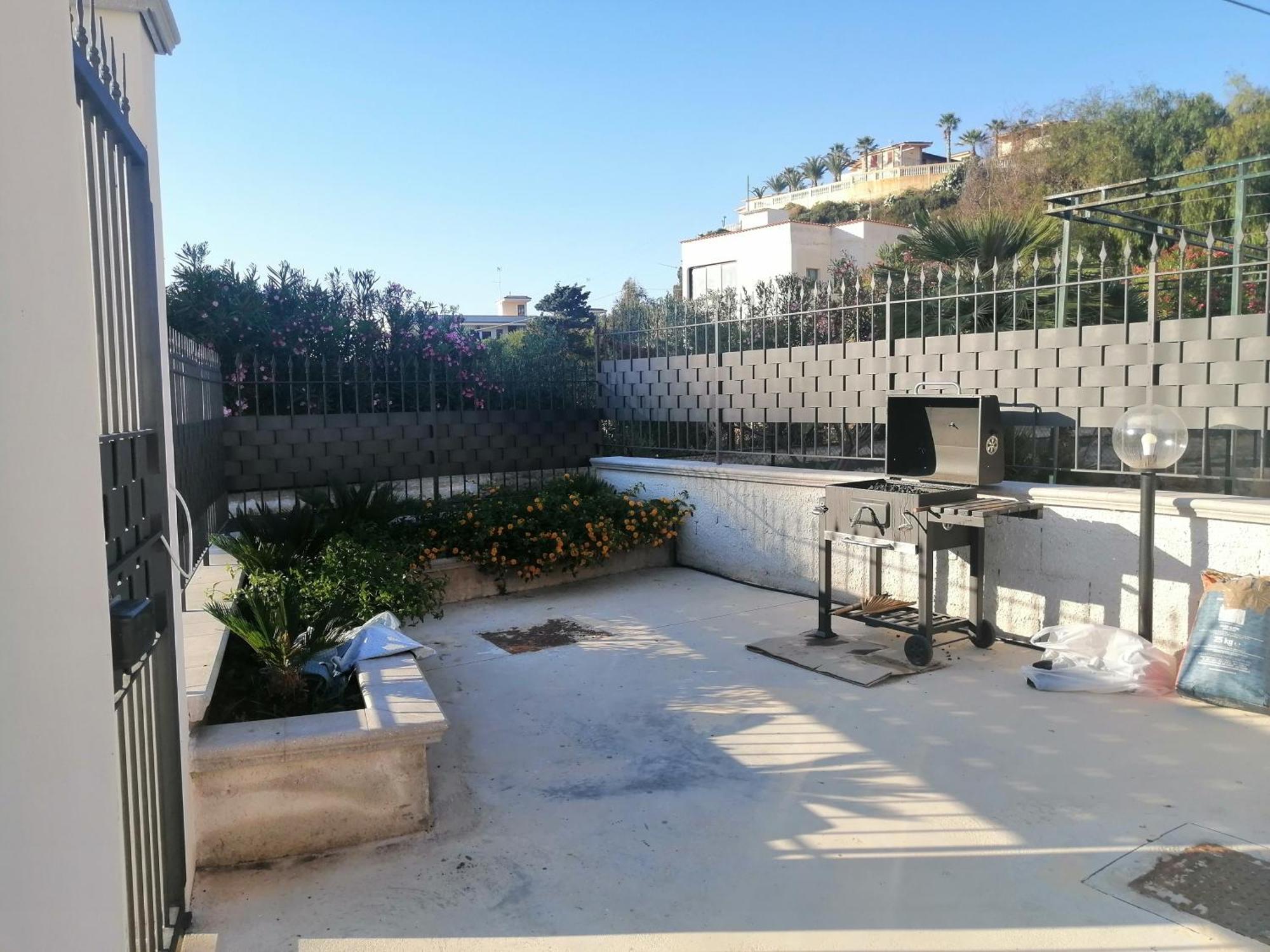 Residence Mare Azzurro Balestrate Bagian luar foto